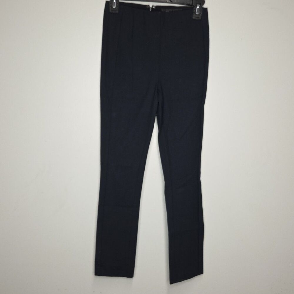 Rag & Bone Women's Navy Pants Size 0 Pleated Slim Fit - Style 108879 EUC
